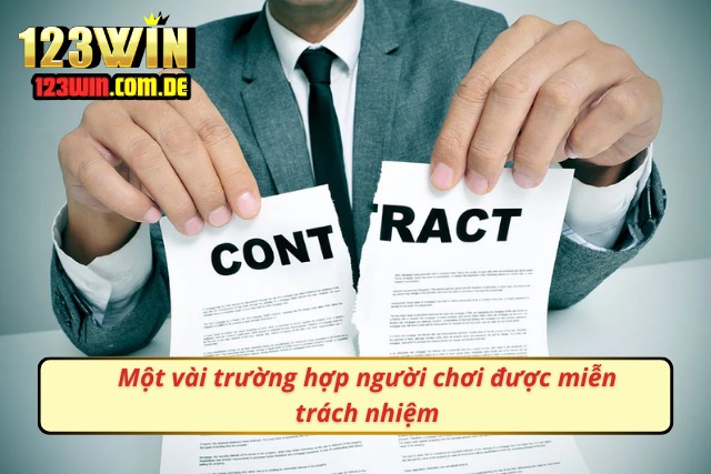 Những tình huống thành viên được miễn trách nhiệm