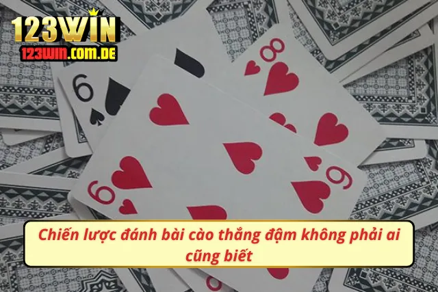 Các kỹ thuật đánh bài cào ba lá bất bại trong mọi ván đấu